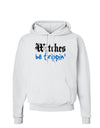 TooLoud Witches Be Trippin Blue Hoodie Sweatshirt-Hoodie-TooLoud-White-Small-Davson Sales