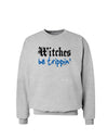 TooLoud Witches Be Trippin Blue Sweatshirt-Sweatshirts-TooLoud-AshGray-Small-Davson Sales