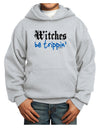 TooLoud Witches Be Trippin Blue Youth Hoodie Pullover Sweatshirt-Youth Hoodie-TooLoud-Ash-XS-Davson Sales