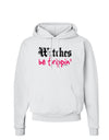 TooLoud Witches Be Trippin Hoodie Sweatshirt-Hoodie-TooLoud-White-Small-Davson Sales