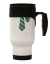 TooLoud Wizard Uniform Green and Silver Stainless Steel 14oz Travel Mug All Over Print-Travel Mugs-TooLoud-White-Davson Sales