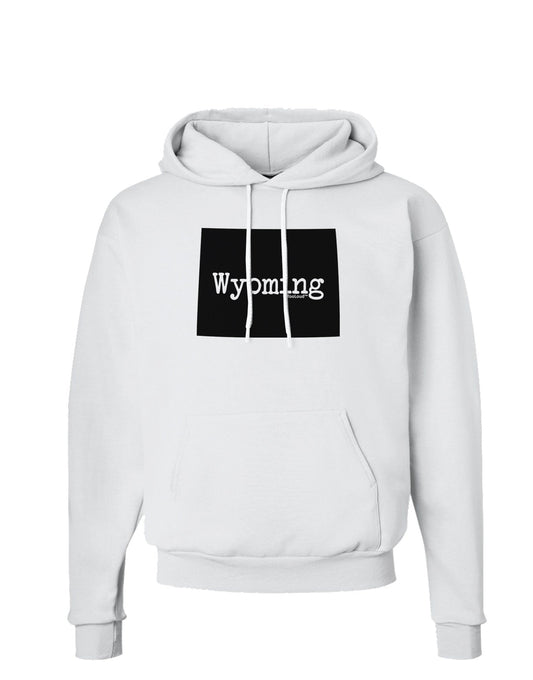 TooLoud Wyoming - United States Shape Hoodie Sweatshirt-Hoodie-TooLoud-White-Small-Davson Sales