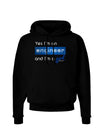 TooLoud Yes I am a Engineer Girl Dark Hoodie Sweatshirt-Hoodie-TooLoud-Black-Small-Davson Sales