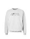 TooLoud You Might Fail - Inspirational Words Sweatshirt-Sweatshirts-TooLoud-White-Small-Davson Sales