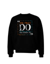 TooLoud You Must Eleanor R Adult Dark Sweatshirt-Sweatshirts-TooLoud-Black-Small-Davson Sales