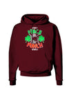 TooLoud You Pinch Me I Punch You Dark Hoodie Sweatshirt-Hoodie-TooLoud-Maroon-Small-Davson Sales