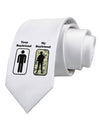 TooLoud Your Boyfriend My Boyfriend Printed White Necktie