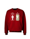 TooLoud Your Husband My Husband Adult Dark Sweatshirt-Sweatshirt-TooLoud-Deep-Red-Small-Davson Sales