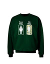 TooLoud Your Wife My Wife Military Adult Dark Sweatshirt-Sweatshirt-TooLoud-Deep-Forest-Green-Small-Davson Sales
