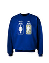 TooLoud Your Wife My Wife Military Adult Dark Sweatshirt-Sweatshirt-TooLoud-Deep-Royal-Blue-Small-Davson Sales