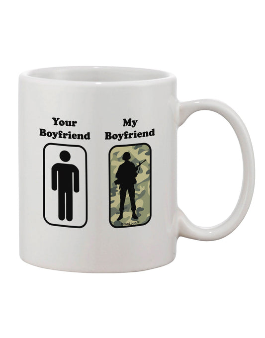 TooLoud's Expertly Crafted 11 oz Printed Coffee Mug - Perfect for Your Boyfriend-11 OZ Coffee Mug-TooLoud-White-Davson Sales