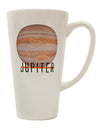 TooLoud's Expertly Crafted 16 Ounce Conical Latte Coffee Mug - Perfect for Planetary Enthusiasts-Conical Latte Mug-TooLoud-White-Davson Sales