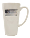 TooLoud's Expertly Crafted American Flag Galaxy Conical Latte Coffee Mug - Perfect for Sipping in Style-Conical Latte Mug-TooLoud-White-Davson Sales