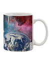 TooLoud's Expertly Crafted Fantasy Galactic Earth All Over Printed 11 oz Coffee Mug - Perfect for Beverage Enthusiasts-11 OZ Coffee Mug-TooLoud-White-Davson Sales