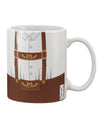 TooLoud's Expertly Crafted Lederhosen Costume Brown Printed 11 oz Coffee Mug - Perfect for Drinkware Enthusiasts-11 OZ Coffee Mug-TooLoud-White-Davson Sales