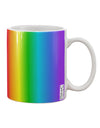 TooLoud's Expertly Crafted Vertical Rainbow Gradient Printed 11 oz Coffee Mug - Perfect for Sipping in Style-11 OZ Coffee Mug-TooLoud-White-Davson Sales