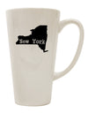 TooLoud's Exquisite 16 Ounce Conical Latte Coffee Mug - A Celebration of New York's Iconic Shape-Conical Latte Mug-TooLoud-White-Davson Sales