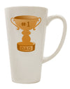 Top Choice Father Trophy 16 oz Conical Latte Coffee Mug - TooLoud-Conical Latte Mug-TooLoud-White-Davson Sales