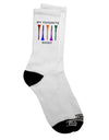 Top Picks: Adult Crew Socks - A Must-Have for Your Wardrobe by TooLoud-Socks-TooLoud-White-Ladies-4-6-Davson Sales