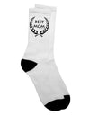 Top-rated Mother's Day - Wreath Patterned Adult Crew Socks by TooLoud-Socks-TooLoud-White-Ladies-4-6-Davson Sales