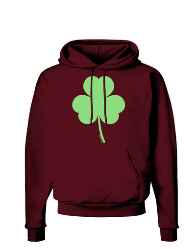 Traditional Irish Shamrock Dark Hoodie Sweatshirt-Hoodie-TooLoud-Maroon-Small-Davson Sales