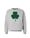 Traditional Irish Shamrock Sweatshirt-Sweatshirts-TooLoud-AshGray-Small-Davson Sales