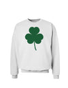 Traditional Irish Shamrock Sweatshirt-Sweatshirts-TooLoud-White-Small-Davson Sales