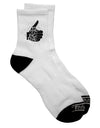Trendsetting Dark Adult Socks - Elevate Your Style with Confidence - TooLoud-Socks-TooLoud-Short-Ladies-4-6-Davson Sales