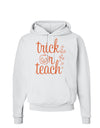 Trick or Teach Hoodie Sweatshirt-Hoodie-TooLoud-White-Small-Davson Sales