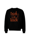 Trick or Teach Sweatshirt-Sweatshirts-TooLoud-Black-Small-Davson Sales