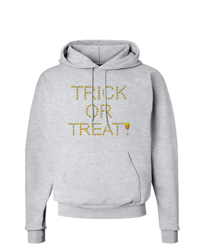 Trick or Treat Candy Corn Halloween Hoodie Sweatshirt-Hoodie-TooLoud-AshGray-Small-Davson Sales