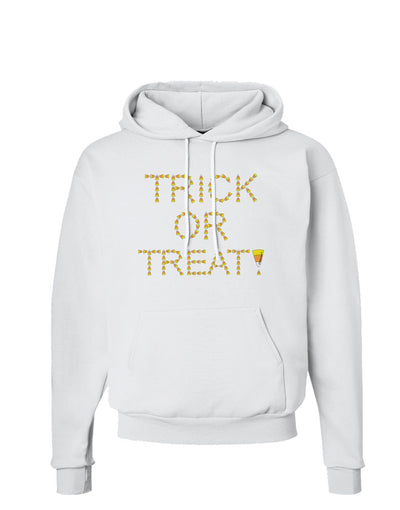 Trick or Treat Candy Corn Halloween Hoodie Sweatshirt-Hoodie-TooLoud-White-Small-Davson Sales