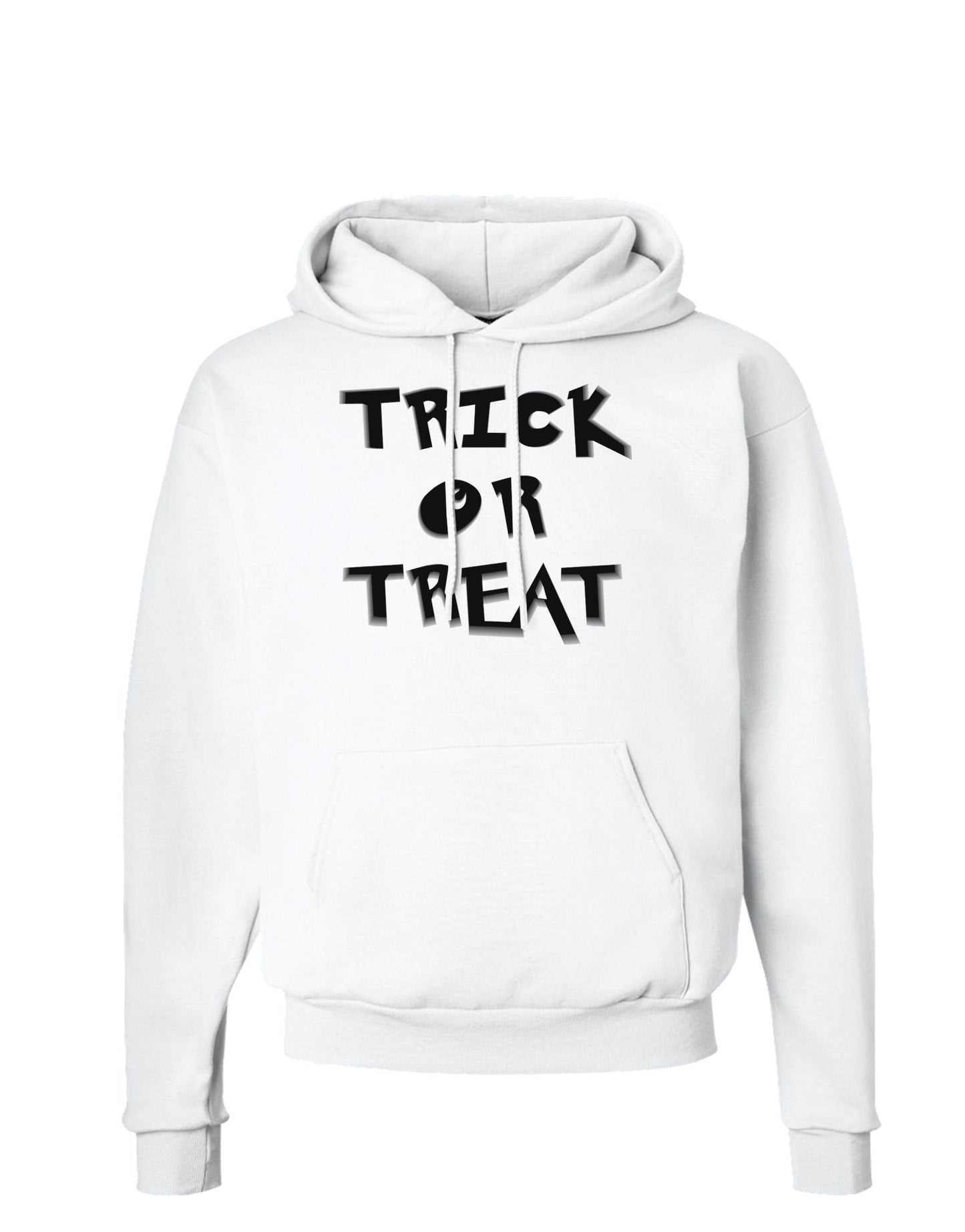 Trick or Treat Halloween Pumpkin Hoodie Sweatshirt-Hoodie-TooLoud-White-Small-Davson Sales