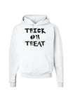 Trick or Treat Halloween Pumpkin Hoodie Sweatshirt-Hoodie-TooLoud-White-Small-Davson Sales