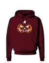 Trick or Treat Jack Dark Hoodie Sweatshirt-Hoodie-TooLoud-Maroon-Small-Davson Sales