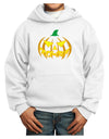 Trick or Treat Jack Yellow Youth Hoodie Pullover Sweatshirt-Youth Hoodie-TooLoud-White-XS-Davson Sales