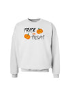 Trick or Treat Pumpkins Sweatshirt-Sweatshirts-TooLoud-White-Small-Davson Sales