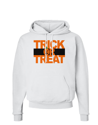 Trick or Treat Text Hoodie Sweatshirt-Hoodie-TooLoud-White-Small-Davson Sales