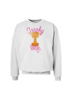 Trophy Wife Design Sweatshirt by TooLoud-Sweatshirts-TooLoud-White-Small-Davson Sales