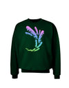 Tropical Feathers Adult Dark Sweatshirt-Sweatshirts-TooLoud-Deep-Forest-Green-Small-Davson Sales