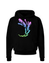 Tropical Feathers Dark Hoodie Sweatshirt-Hoodie-TooLoud-Black-Small-Davson Sales