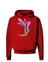 Tropical Feathers Dark Hoodie Sweatshirt-Hoodie-TooLoud-Red-Small-Davson Sales