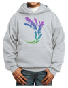 Tropical Feathers Youth Hoodie Pullover Sweatshirt-Youth Hoodie-TooLoud-Ash-XS-Davson Sales