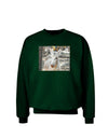 Troubled Burro Adult Dark Sweatshirt-Sweatshirts-TooLoud-Deep-Forest-Green-Small-Davson Sales