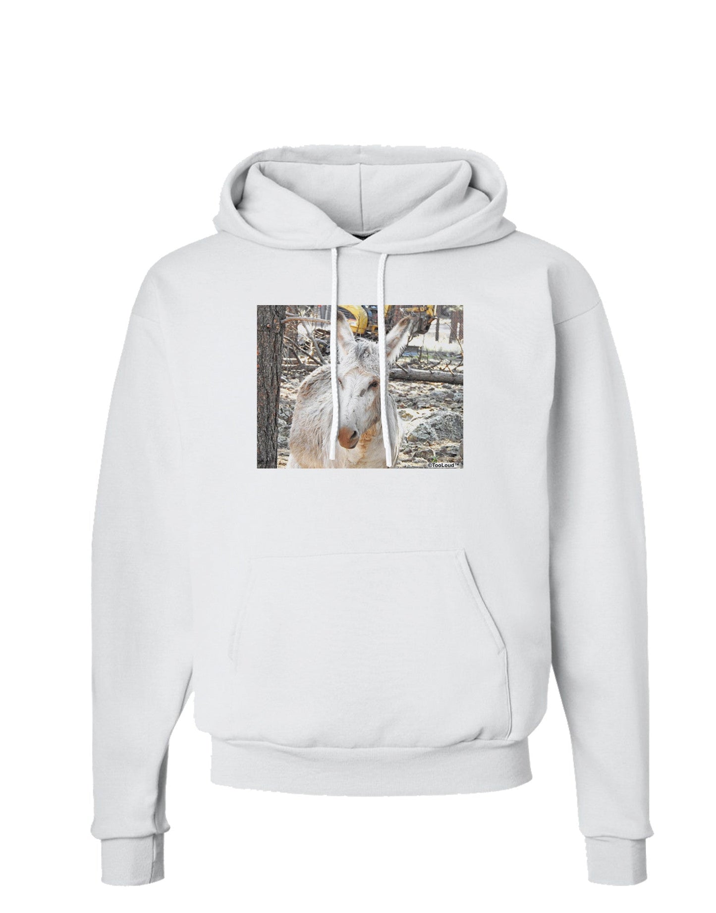 Troubled Burro Hoodie Sweatshirt-Hoodie-TooLoud-White-Small-Davson Sales