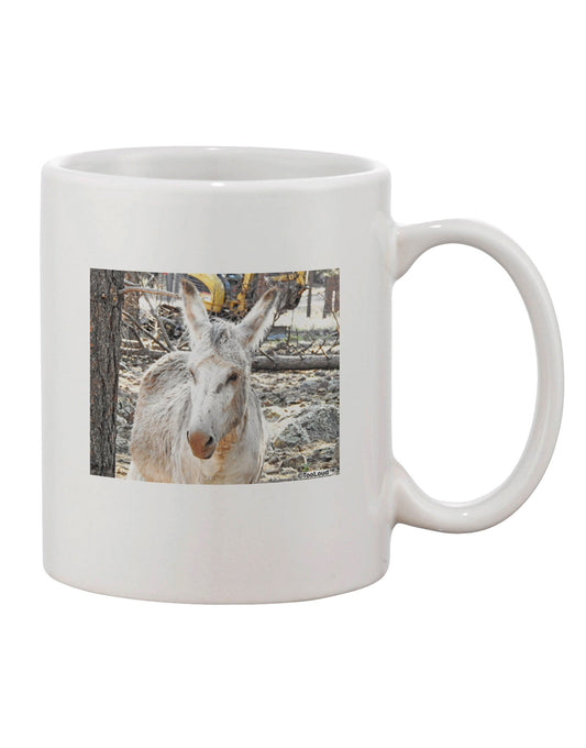 Troubled Burro Printed 11 oz Coffee Mug - Expertly Crafted Drinkware-11 OZ Coffee Mug-TooLoud-White-Davson Sales