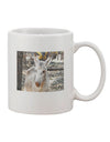 Troubled Burro Printed 11 oz Coffee Mug - Expertly Crafted Drinkware-11 OZ Coffee Mug-TooLoud-White-Davson Sales