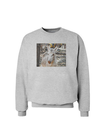 Troubled Burro Sweatshirt-Sweatshirts-TooLoud-AshGray-Small-Davson Sales