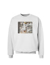 Troubled Burro Sweatshirt-Sweatshirts-TooLoud-White-Small-Davson Sales