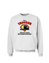 Trucker - Superpower Sweatshirt-Sweatshirts-TooLoud-White-Small-Davson Sales